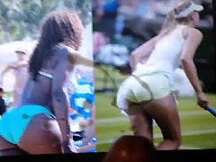 Maria Sharapova and Serena Williams cum tribute