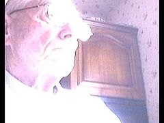 grandpa cum on cam