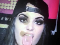 WWE Paige cum tribute