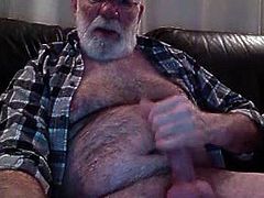 grandpa cum on cam