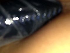 girl getting fucked by gearshift nob penetration