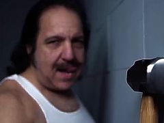 Ron Jeremy on a Wrecking Ball