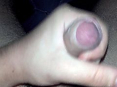 Playing with my cum