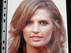 Cum tribute to Stana Katic