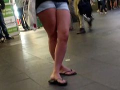 Bare Candid Legs - BCL#250