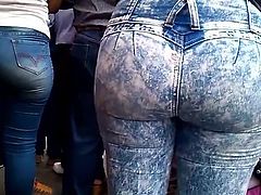 ASS IN A CROWD