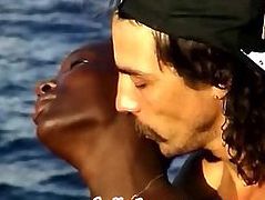 African teen threesome sucking blowjob white rods