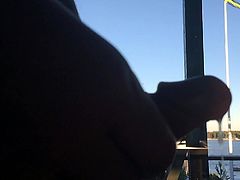 Selfie. Cumshot