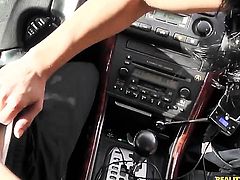 Piercings Jimmy Legend gets her mouth pumped full of ram rod in blowjob action with hot guy