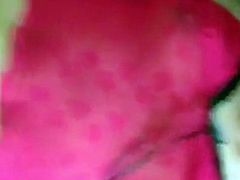 Asian Mom In Red Peignoir Has Orgasm And Swallows Jizz After