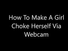 ChatRoulette - How To Shock (and choke) A Girl