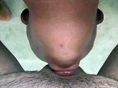 Upside down deep throat with T