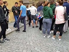 Fat ass in Prague