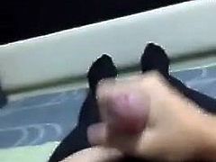 Cd in kneesocks cumming fast