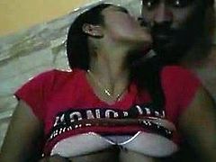couples boobs fondling
