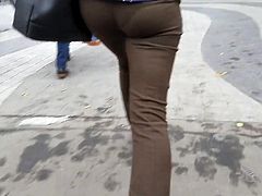 Ass go to the office