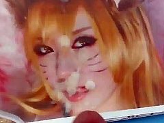 Ekiholic Popstar Ahri Cosplay Cum Tribute 2