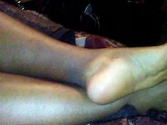 Ebony Bbw Legs and Feet