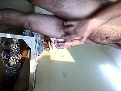 Masturbating in room