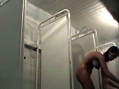 Shower room voyeur- Sexy