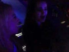 WWE - Emma and Paige at a Miley Cyrus concert