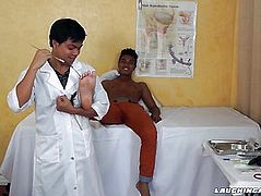 Twink Asian Boy Josh Tied and Tickled