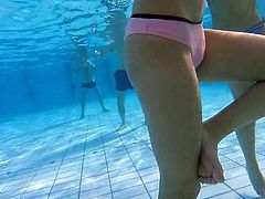 very sexy portuguese teen at pool see nice mount