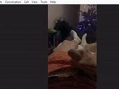 masturbating HOMER on CAM