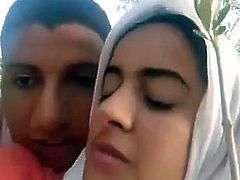 Desi judva bhai bahan Latif Ltifa doggy outdoor hijab muslim