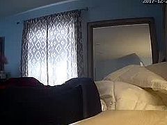 Wife changing on hidden cam.