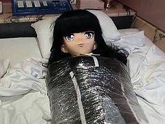 kigurumi mummy vibrating