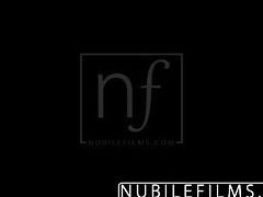 NubileFilms - Trembeling Orgasm On Her Step Brothers Cock