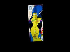 Marge Simpson cum tribute 5