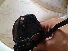 fucking my wife black sandals