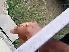 Nutting Off The Balcony