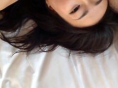 Lovely asian gets a Facial