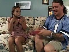Dude Babysits and Fucks His Friend's Lil' Sister Gauge