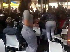 Fine Booty Chick Dancing