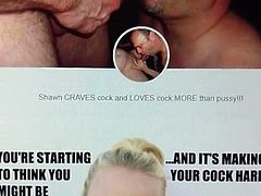 Shawn CRAVES cock & cum