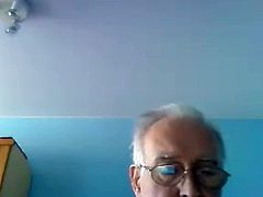 grandpa show on webcam