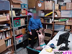 Shoplifting Teen Catarina Gets Fucked