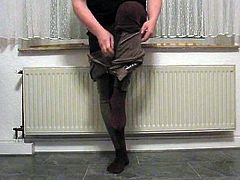 Reithose und verschlossen
