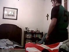 Argentine Rugby player jerks off and shows us him