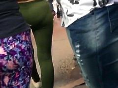 Culona en legings