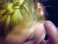 Braided Blonde Hair Blowjob