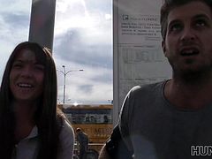 Big bus station is the best place for hunting - people there have lot of problems - and once more my theory proved itself! I found a lonely girl on a bus stop, she and her boyfriend had problems with accommodation for this night. Oh, I could give them more that place for night, but they were aggressive and I had to retreat leaving my phone number in case if they will change their opinion. Amount of money wasn't small. Probably that's why my phone soon started to ring. They didn't find any accommodation and they were at my door. Got them! Come in, my next victim, let's have fun!