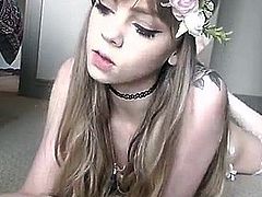 Innocent teen learning to suck- Watch Part2 on SuzCam .com