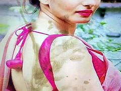 Bengali actress Tanushree sexy blouse cum