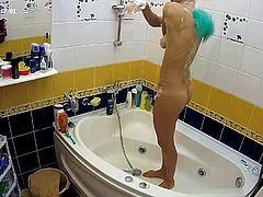 hidden cam shower