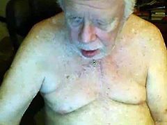 grandpa stroke on webcam